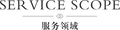 服务领域 SERVICE SCOPE